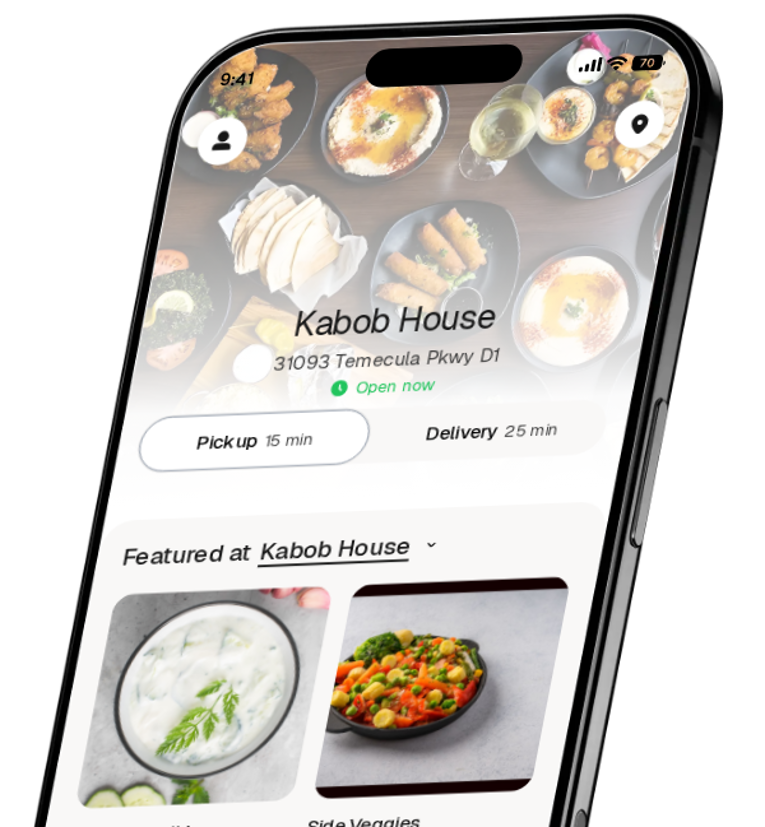 Kabob House app preview